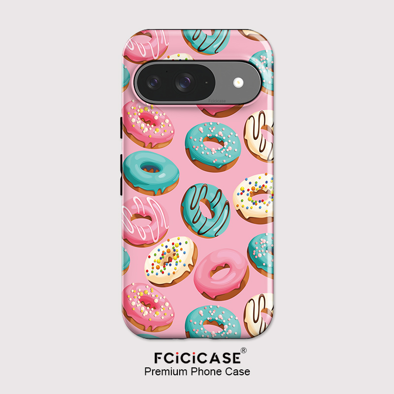 Google Pixel 9 Pro - Fcicicase 2'si 1 Arada Çift Katmanlı