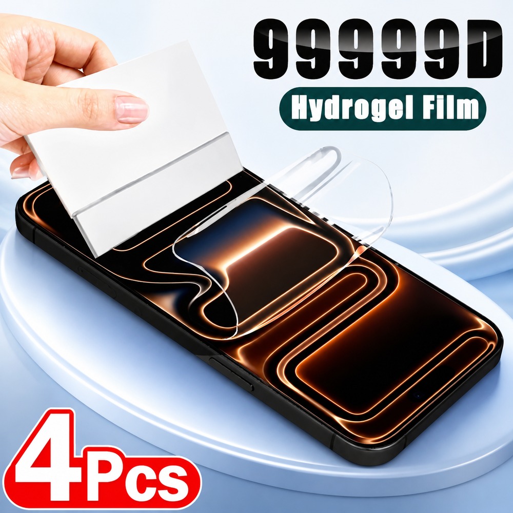 Realme Gt 6 - 4 Adet Hidrojel Film Realme GT