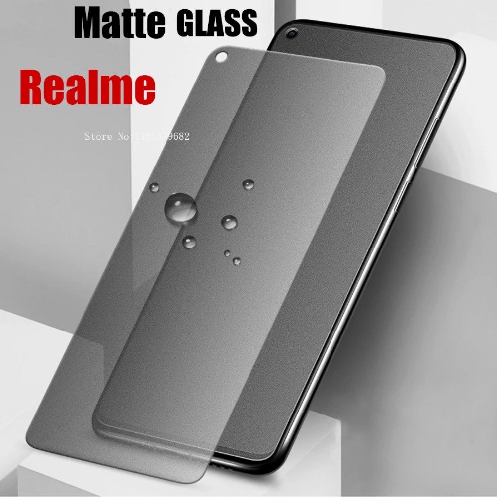 Realme C67 - 3 adet Mat Temperli Cam Realme