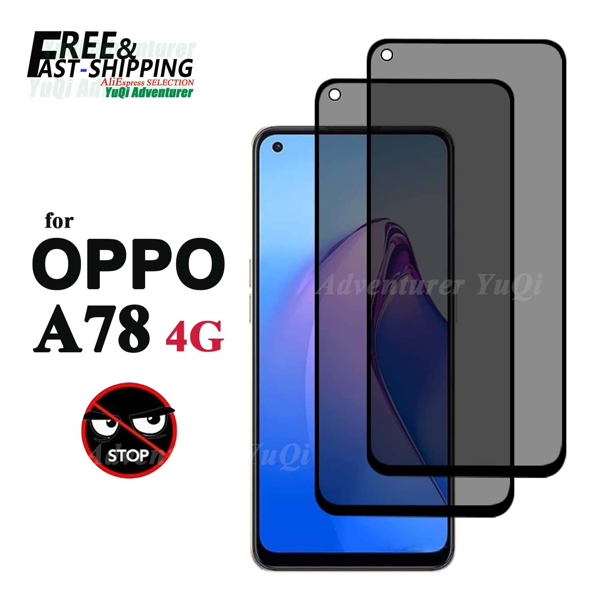 Oppo A78 - OPPO A78 4G gizlilik için Anti