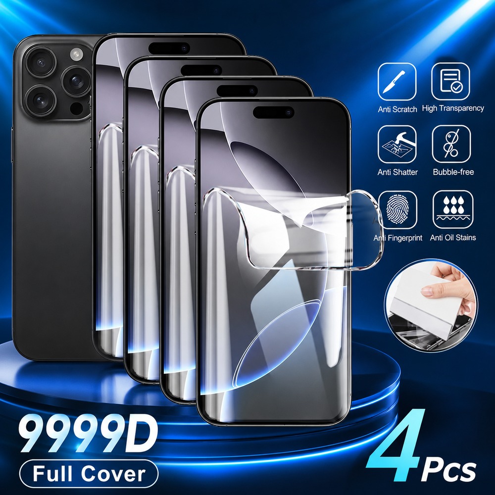 Realme Gt 6 - 4 Adet Hidrojel Film Realme GT