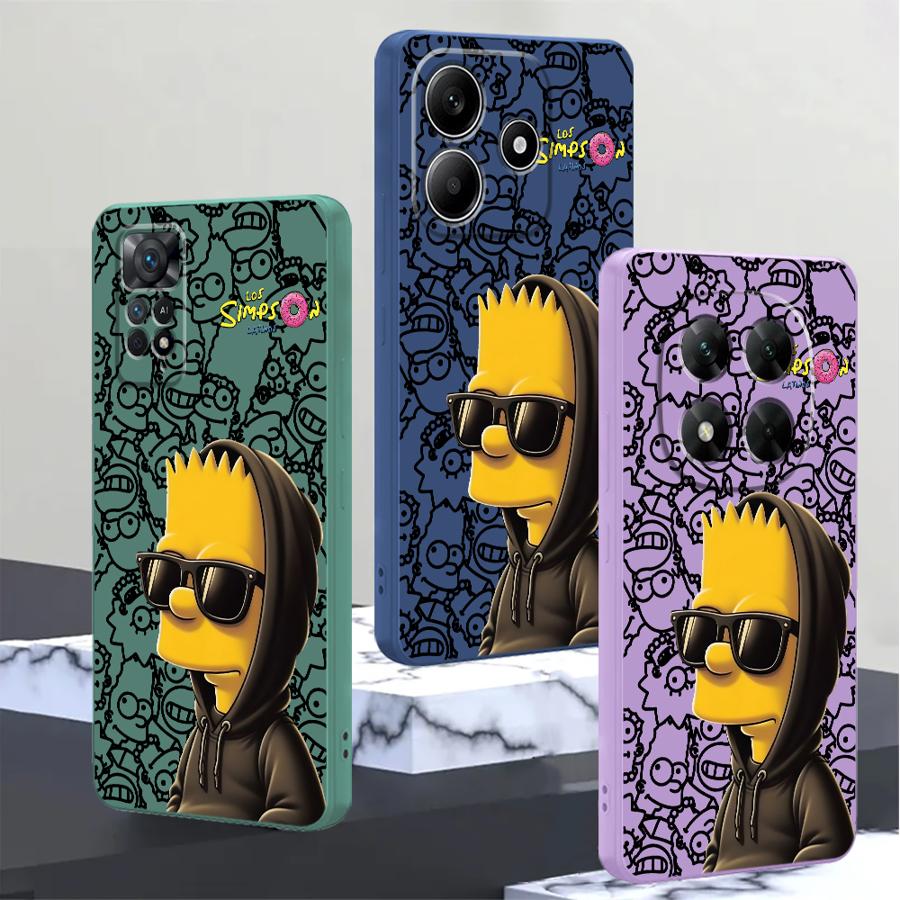 Xiaomi Redmi Note 14 - The Simpsons Cool Bart Kılıfı Xiaomi
