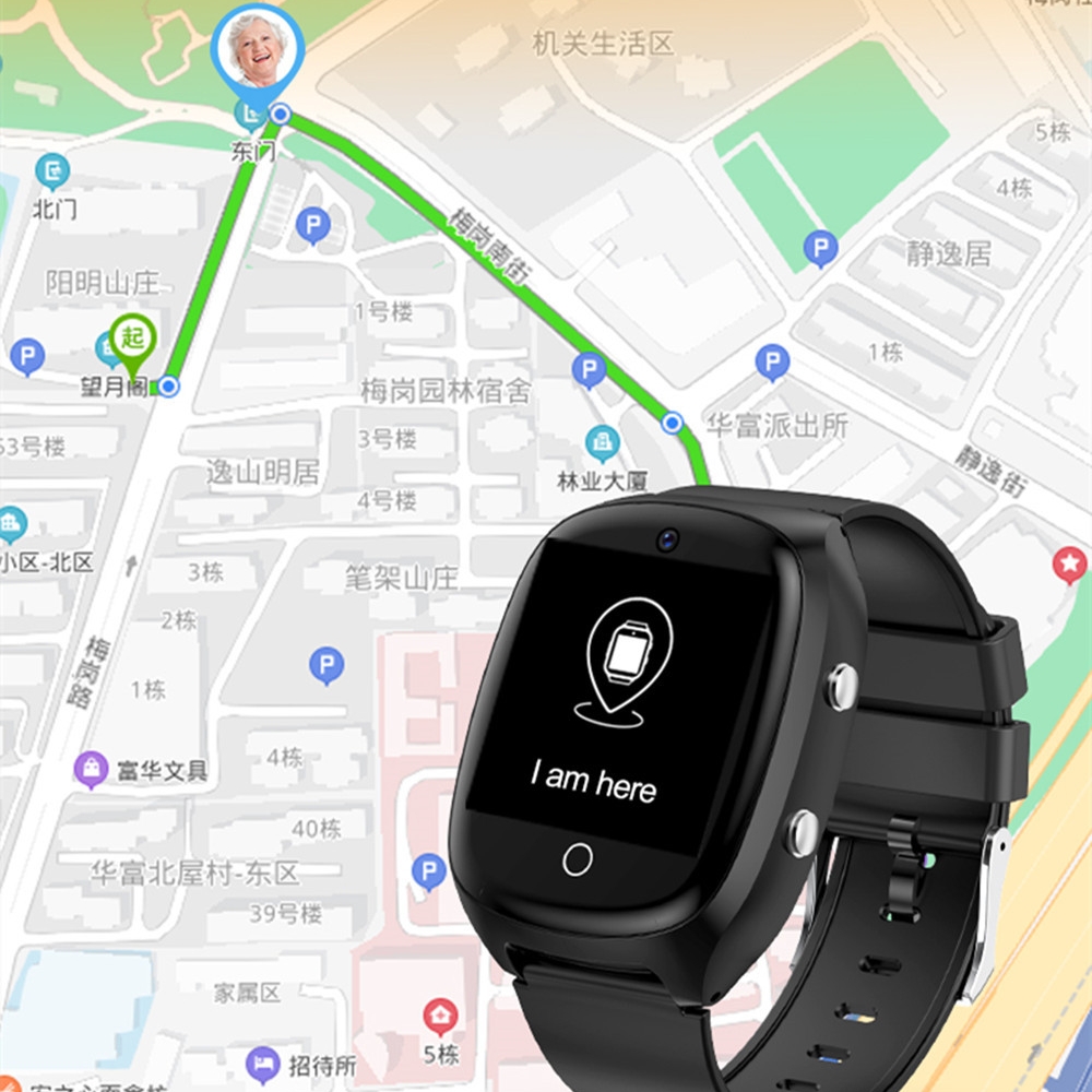 Fall Detection Watch - Yaşlılar İçin Akıllı Saat, Düşme Algılama