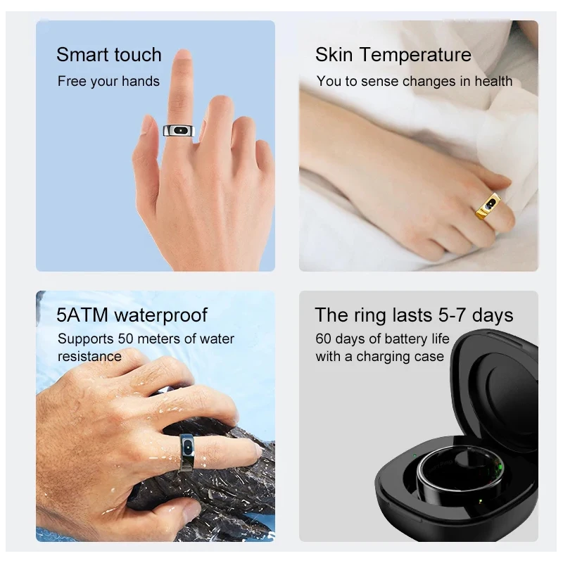 Cilt Sıcaklığı Ölçümü için Şar - Temperature Ring Skin incelemesi ve fiyatı