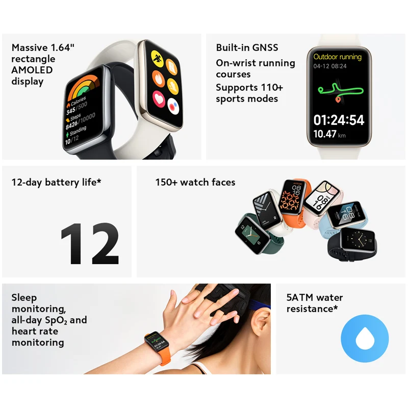 Global Versiyon Mi Band 7 Pro  - Breath Rate Monitor incelemesi ve fiyatı