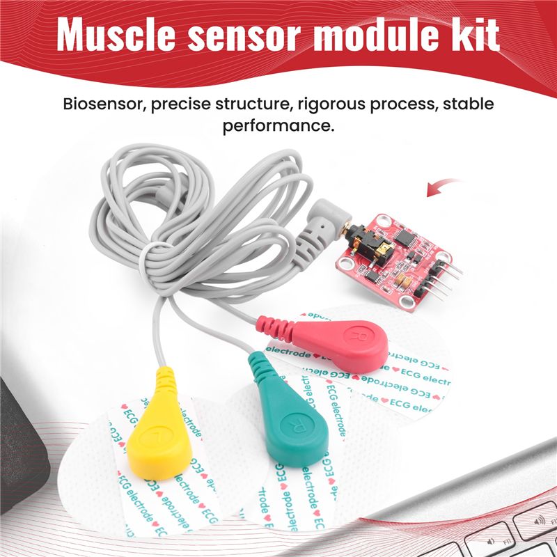 A21Q - Kas Sinyali Sensörü Emg - Muscle Sensor Emg incelemesi ve fiyatı