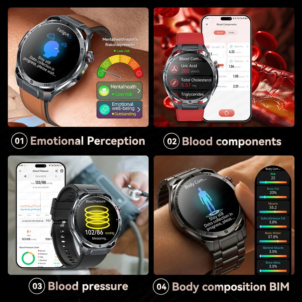 Yeni Kan Basıncı Ürik Asit Vüc - Fatigue Band Monitor incelemesi ve fiyatı