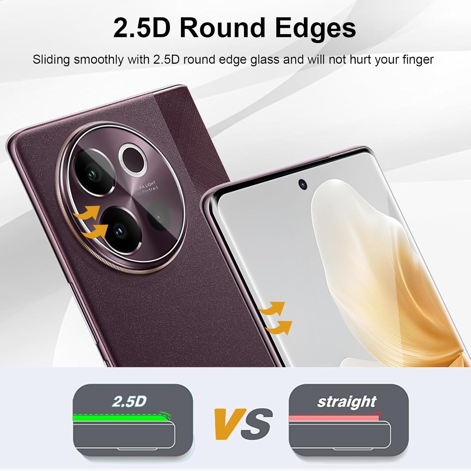 3D Kavisli 9H Temperli Cam VIV - Vivo V40 incelemesi ve fiyatı